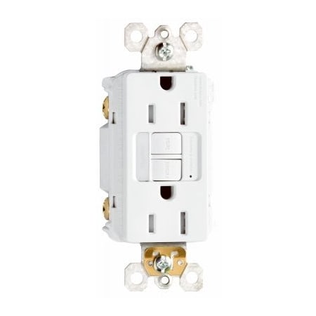 Pass & Seymour 15A WHT LGT Self GFCI 1597NTLTRWCCD4